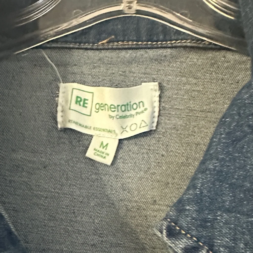 Women's Denim Blue Overalls - Picture 4 of 5